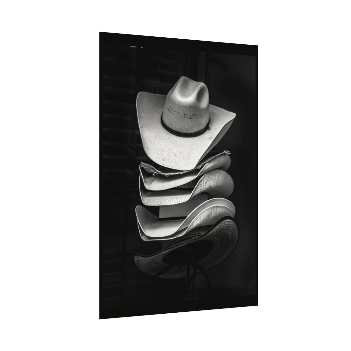 I Tip My Hat To The Keeper Of The Stars– Western Textured Watercolor Matte Posters