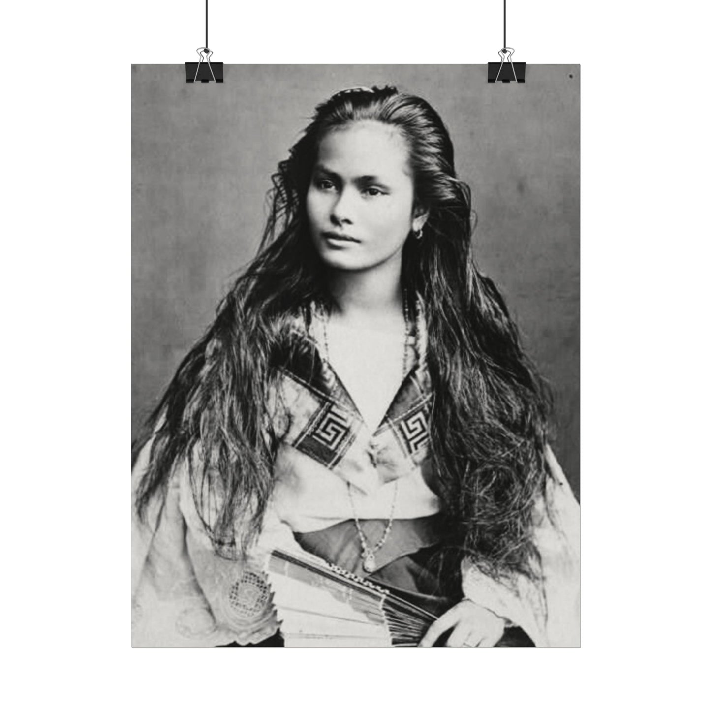 Daughter Of The Nation– Western Textured Watercolor Matte Posters