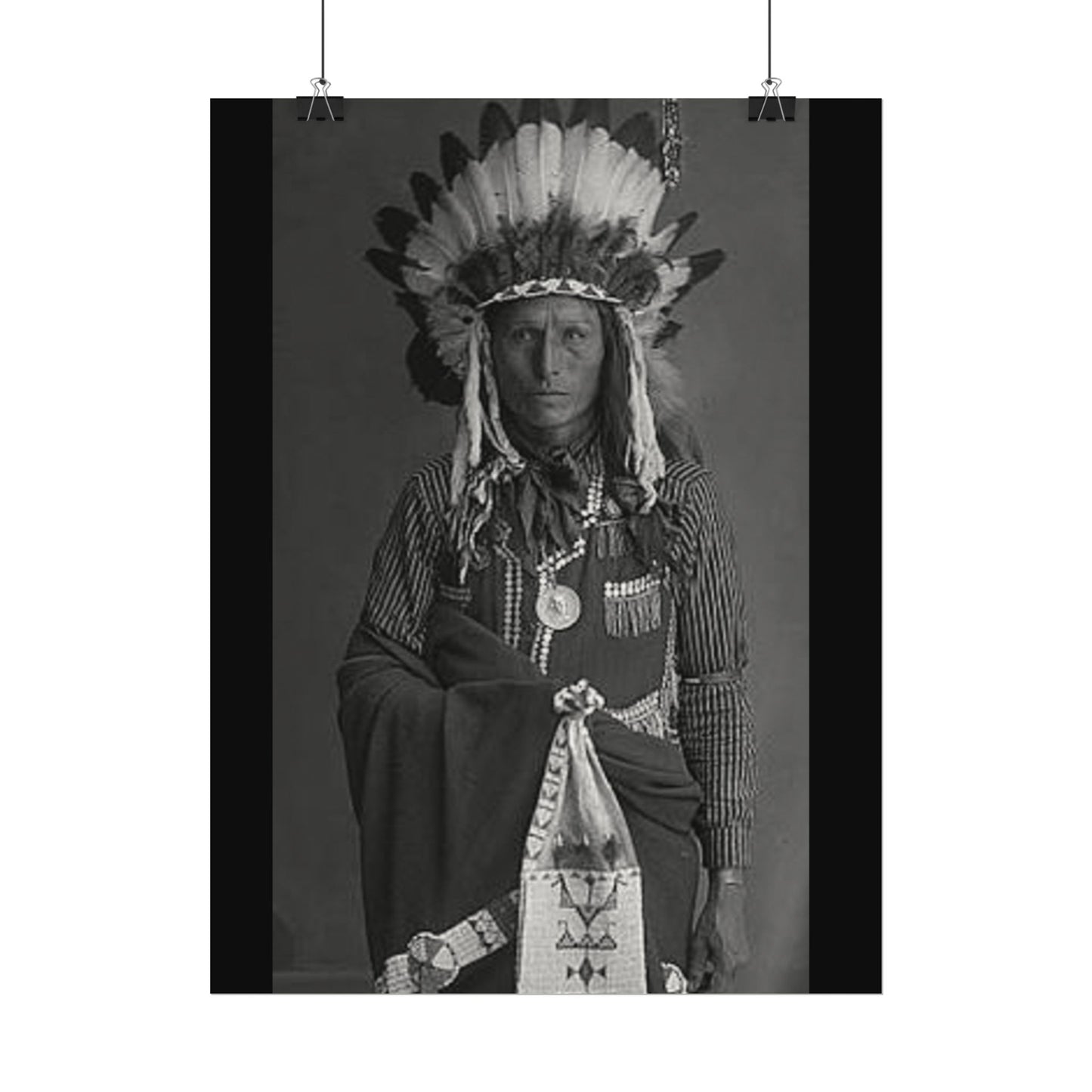 Still As The Wind Remembers – Western Textured Watercolor Matte Posters