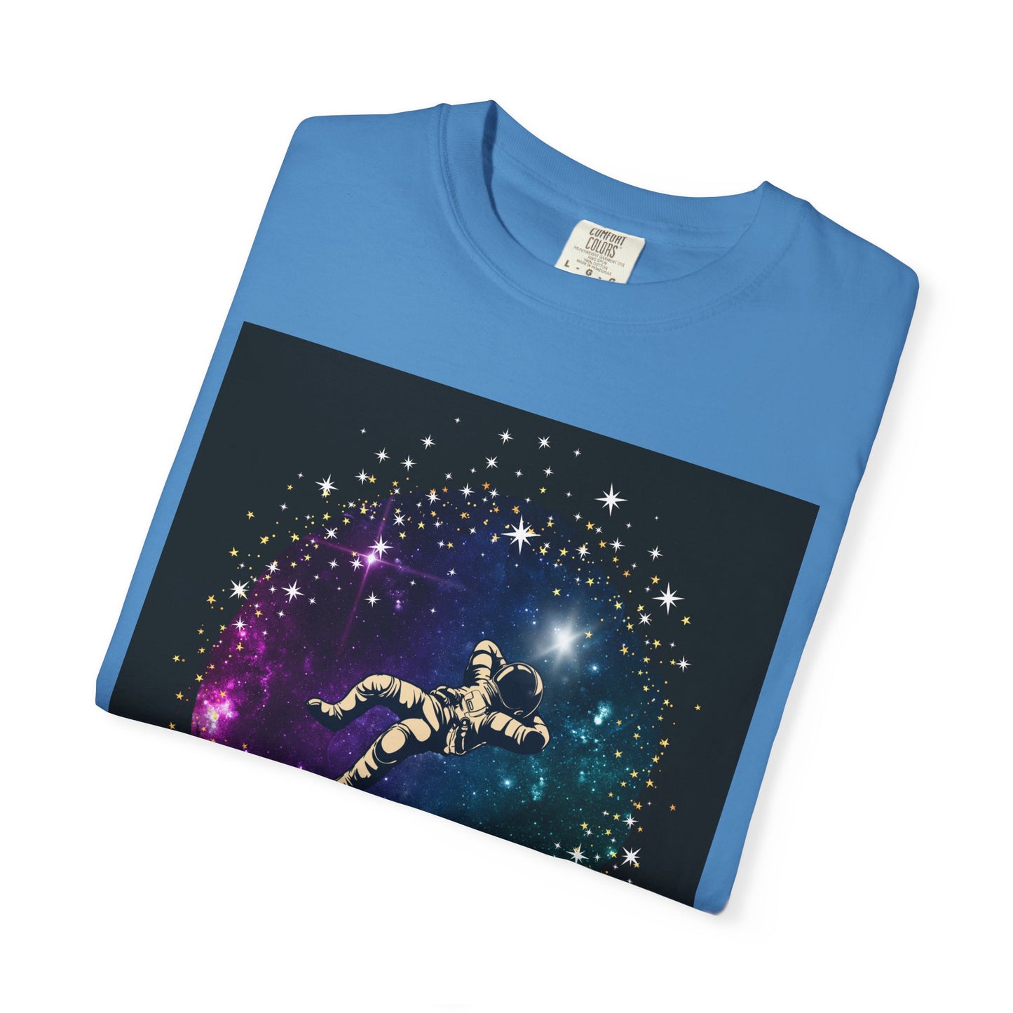 No Gravity Astronaut Graphic T-Shirt, Space Lover Tee, Unisex Casual Wear, Gift for Astronomy Enthusiasts, Cool Space Art Shirt