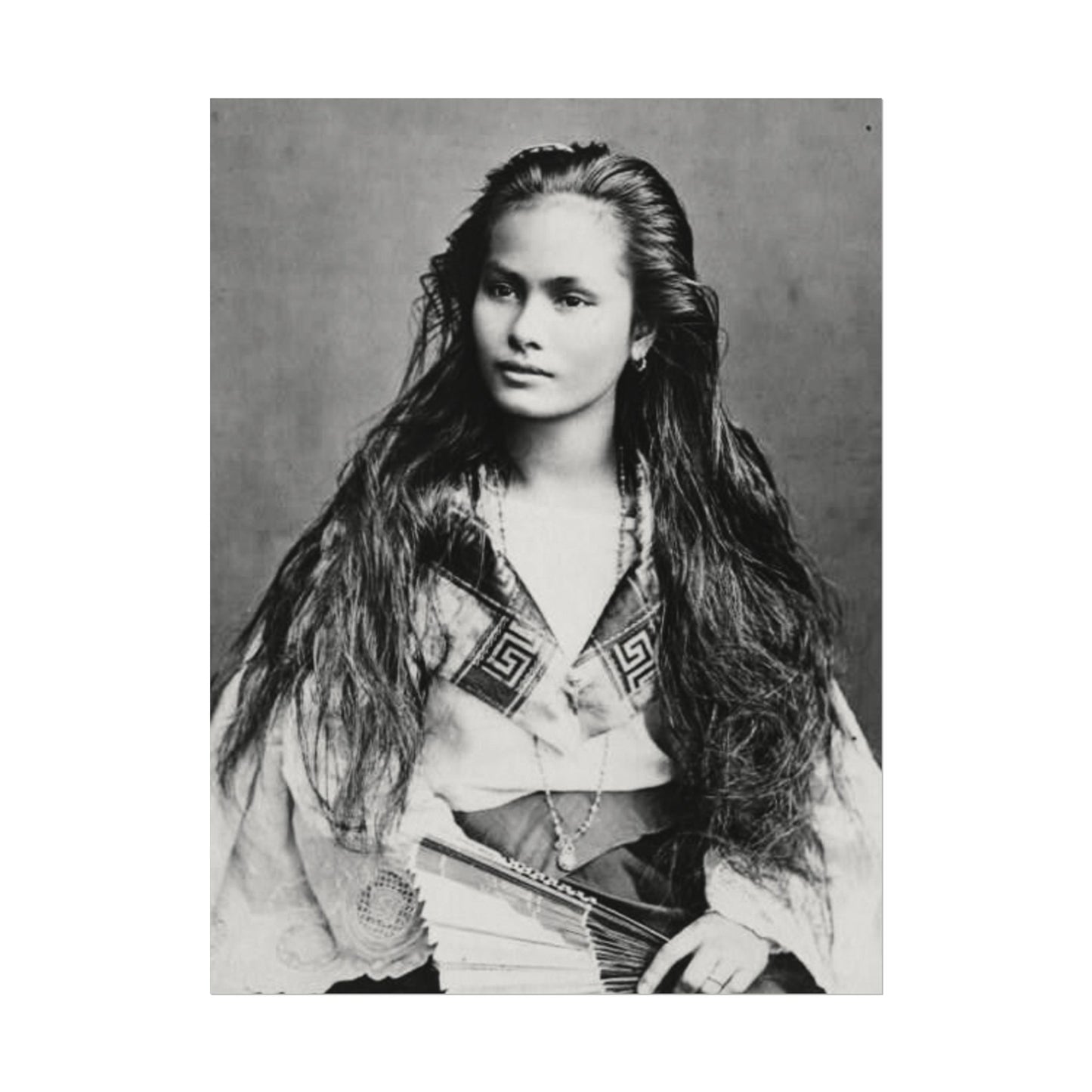 Daughter Of The Nation– Western Textured Watercolor Matte Posters