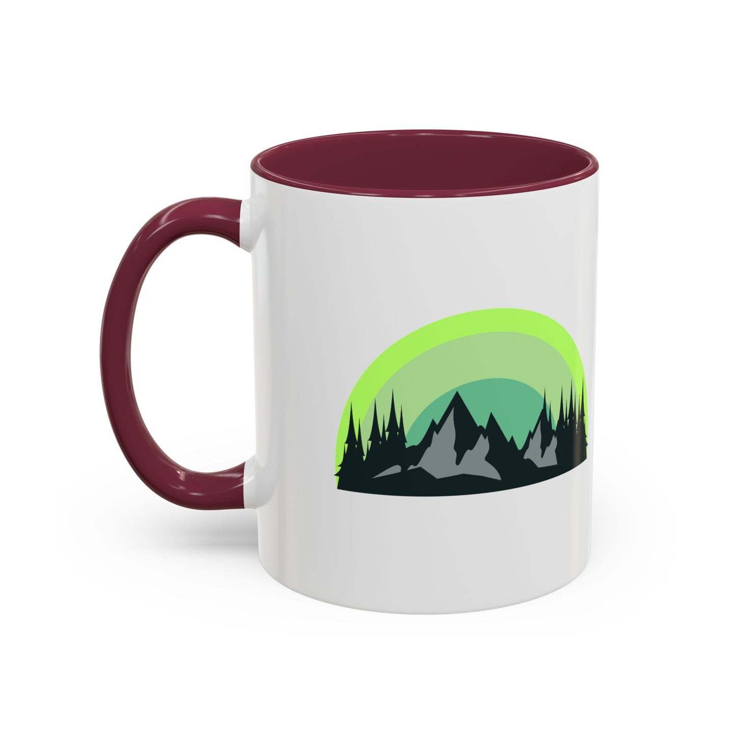 Nature-Inspired Colorful Mug | Perfect Gift for Outdoors Lovers, Campers, Coffee Lovers, Unique Housewarming Gift, 11oz 15oz