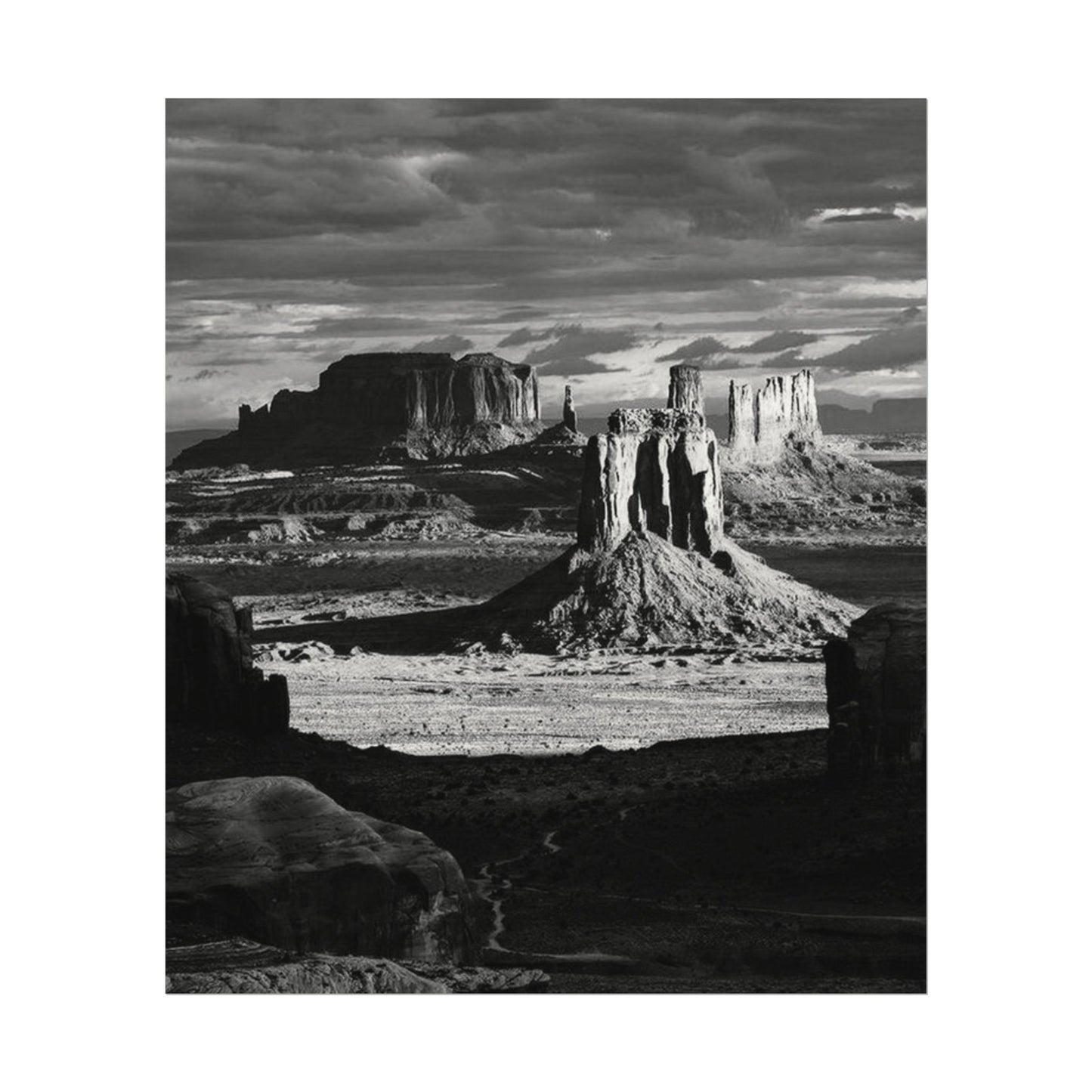 Vast Wonderland – Western Textured Watercolor Matte Posters