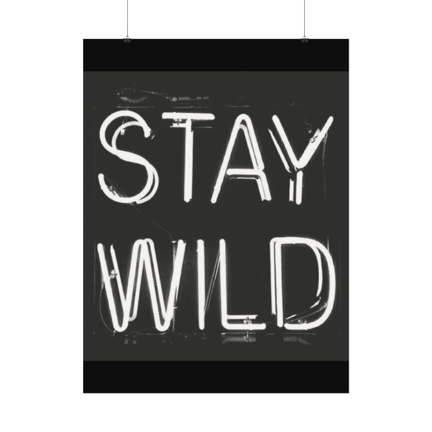 Stay Wild – Western Textured Watercolor Matte Posters