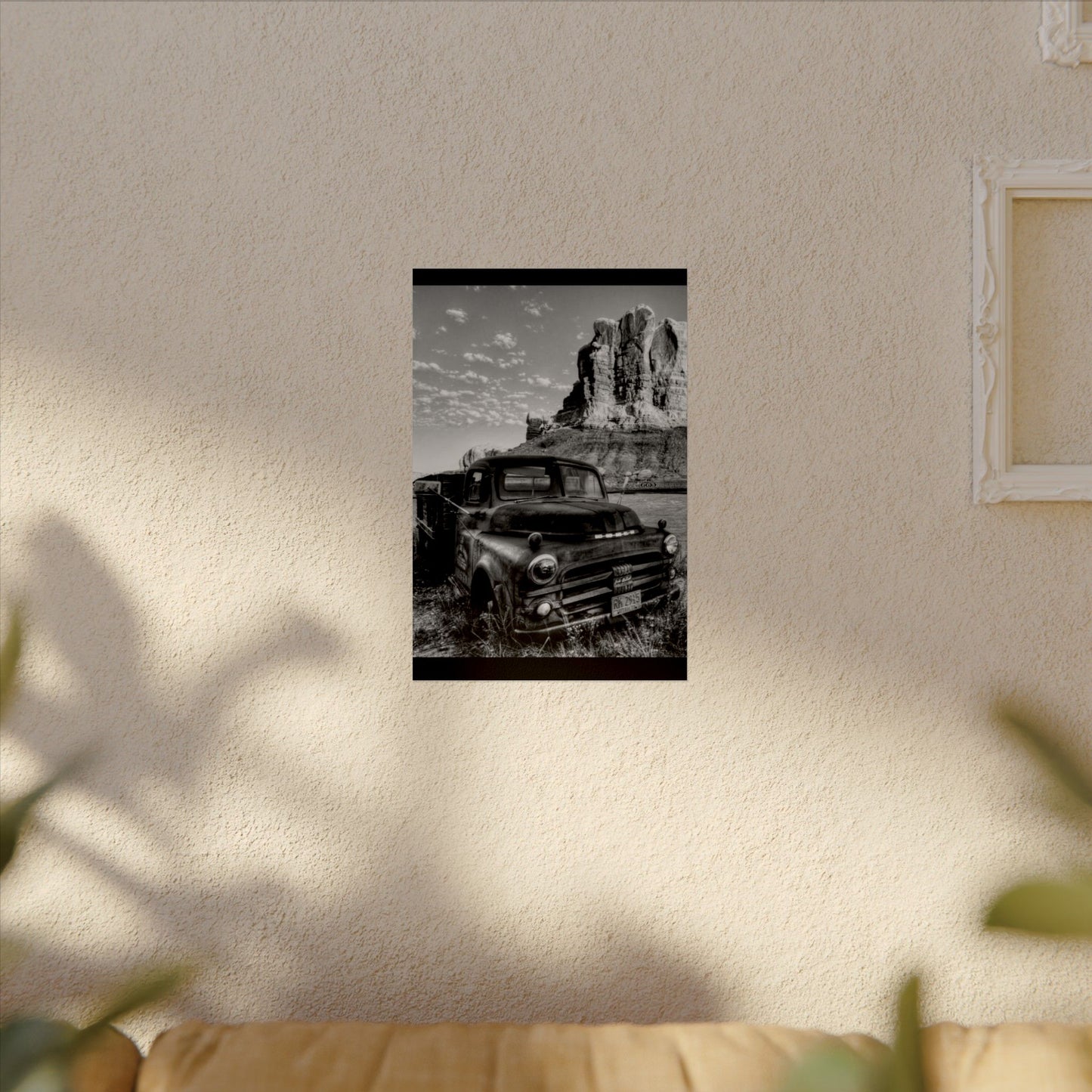 Rust & Wreckage – Western Textured Watercolor Matte Posters