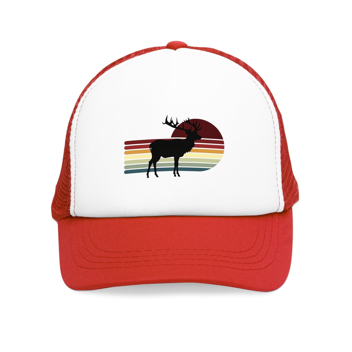 Deer Retro Trucker Hat, His & Her Gifts , Outdoor Accessory, Beer Lover Gift, Summer BBQ Essential