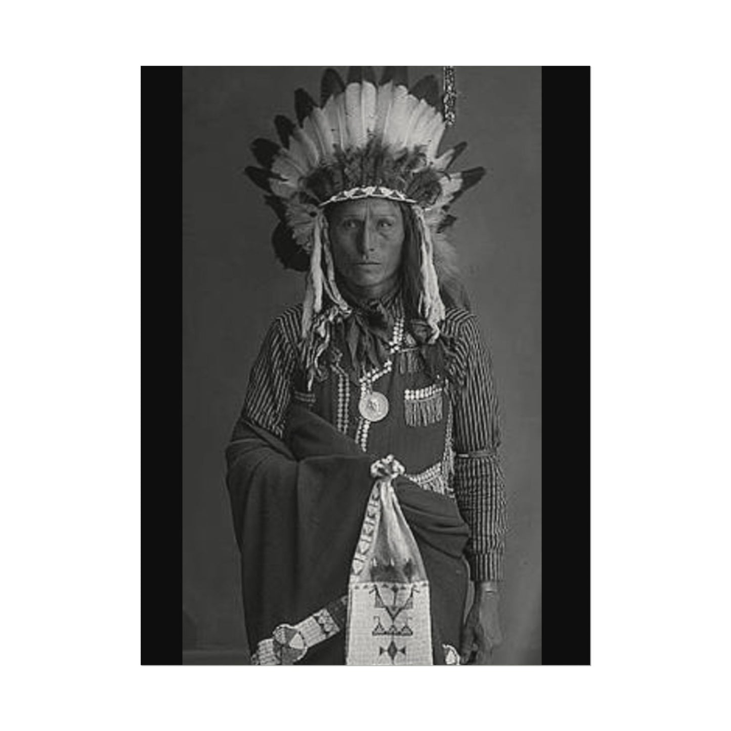 Still As The Wind Remembers – Western Textured Watercolor Matte Posters