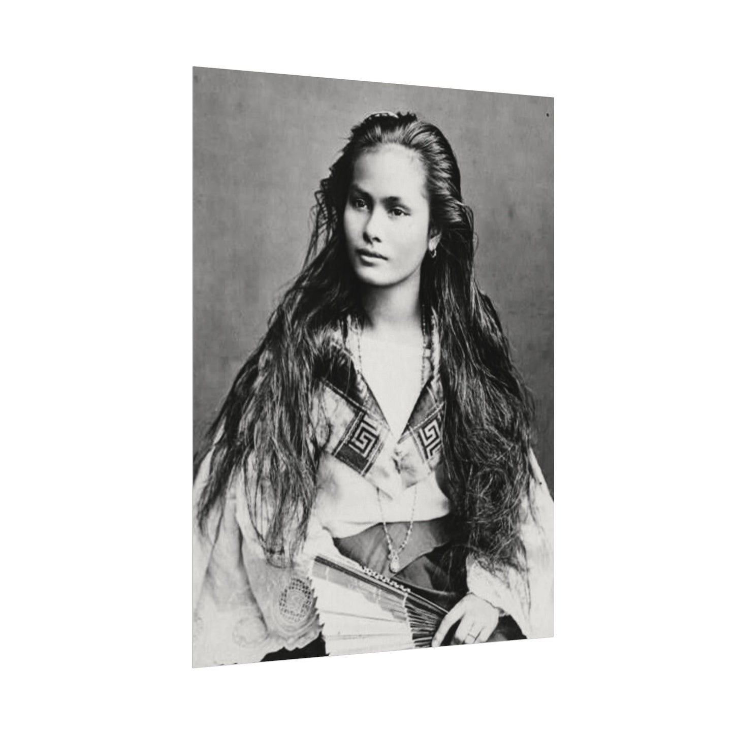 Daughter Of The Nation– Western Textured Watercolor Matte Posters