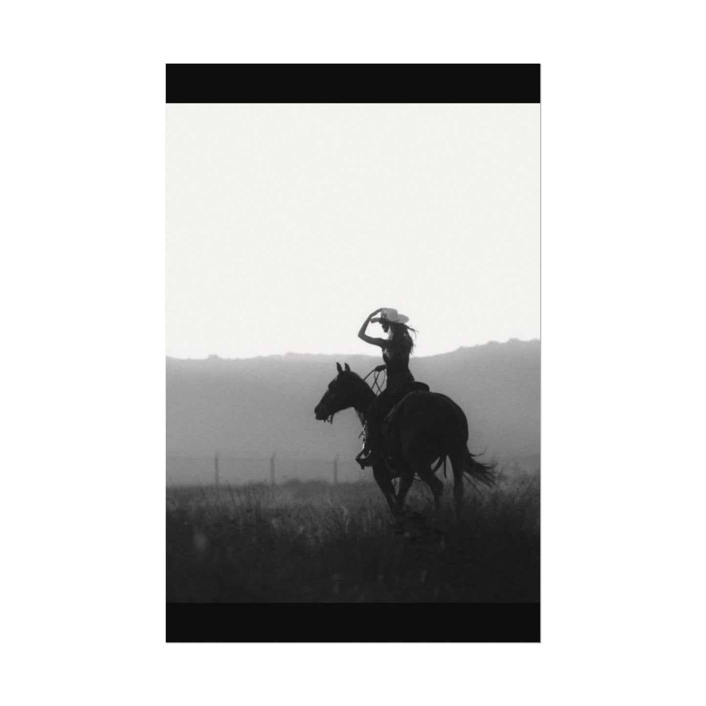 Timeless Beauty – Western Textured Watercolor Matte Posters