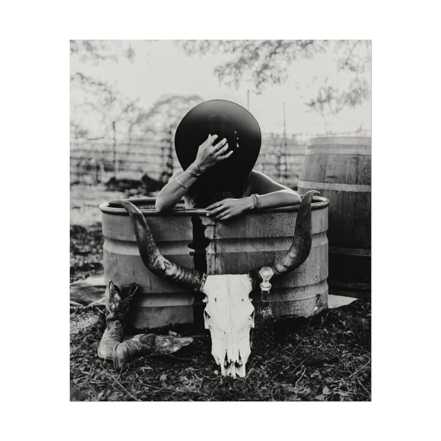 Unapologetically Wild – Western Textured Watercolor Matte Posters