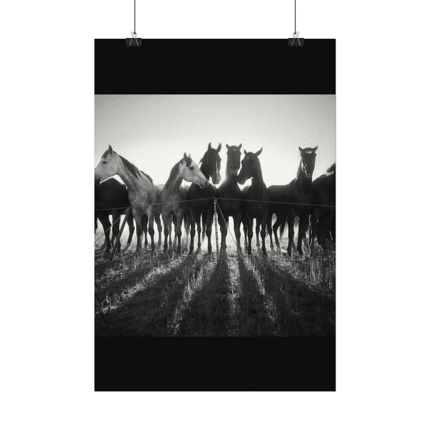 When Dawn Breaks – Western Textured Watercolor Matte Posters