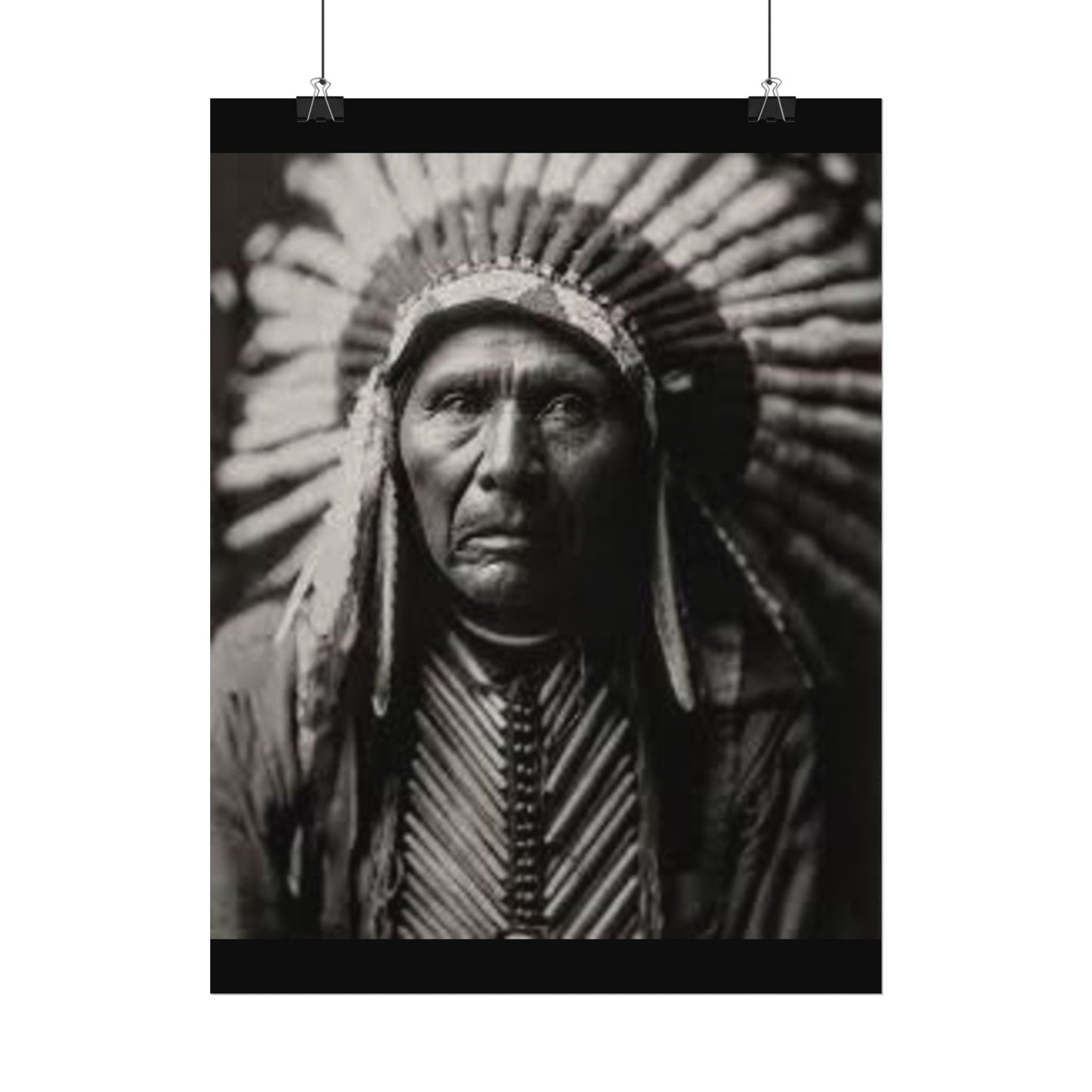 Strength & Honor – Western Textured Watercolor Matte Posters