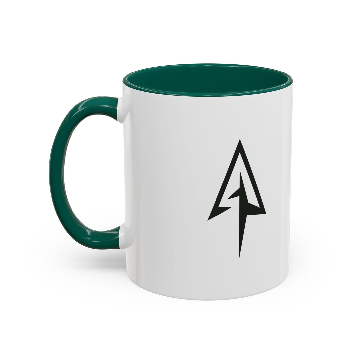 Modern Black and White Mug, Unique Coffee Cup for Home or Office, Gift for Dad, Birthday Present, Inspirational, Decorative