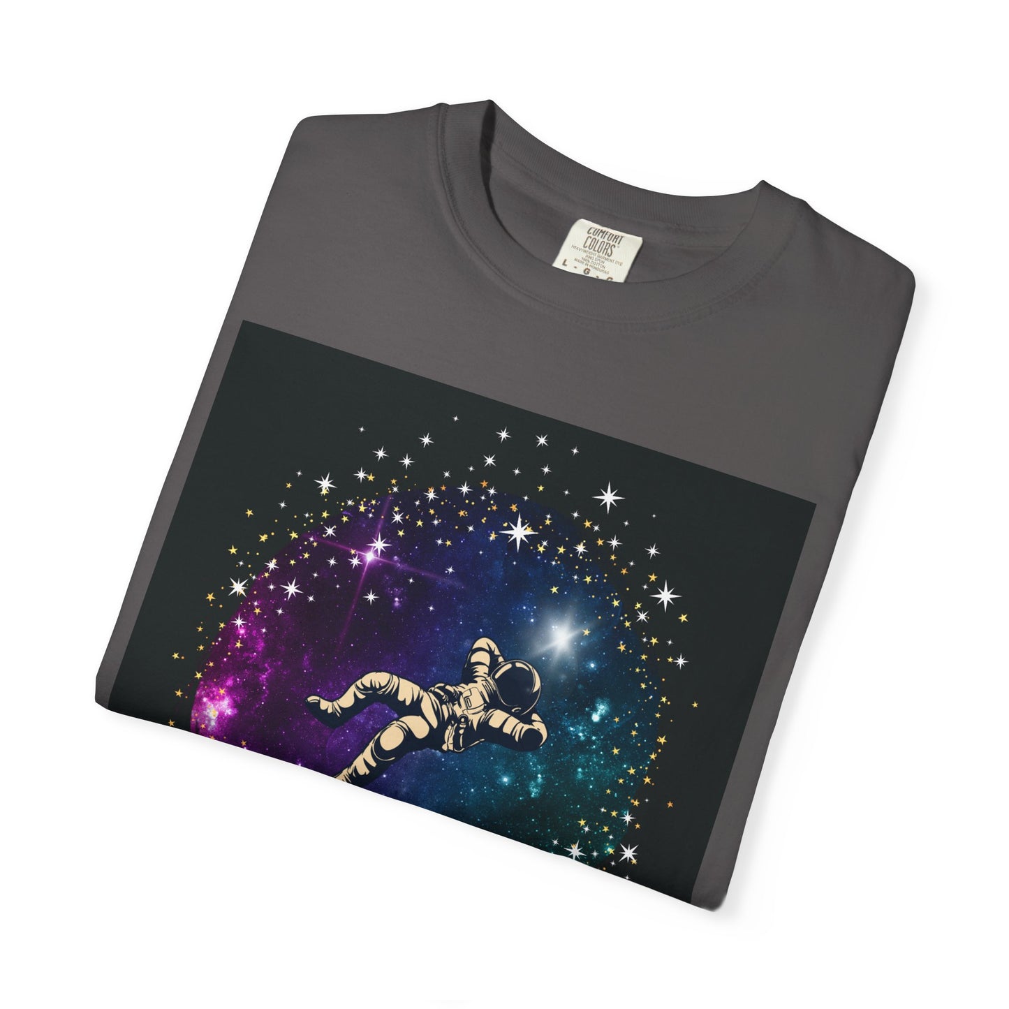 No Gravity Astronaut Graphic T-Shirt, Space Lover Tee, Unisex Casual Wear, Gift for Astronomy Enthusiasts, Cool Space Art Shirt