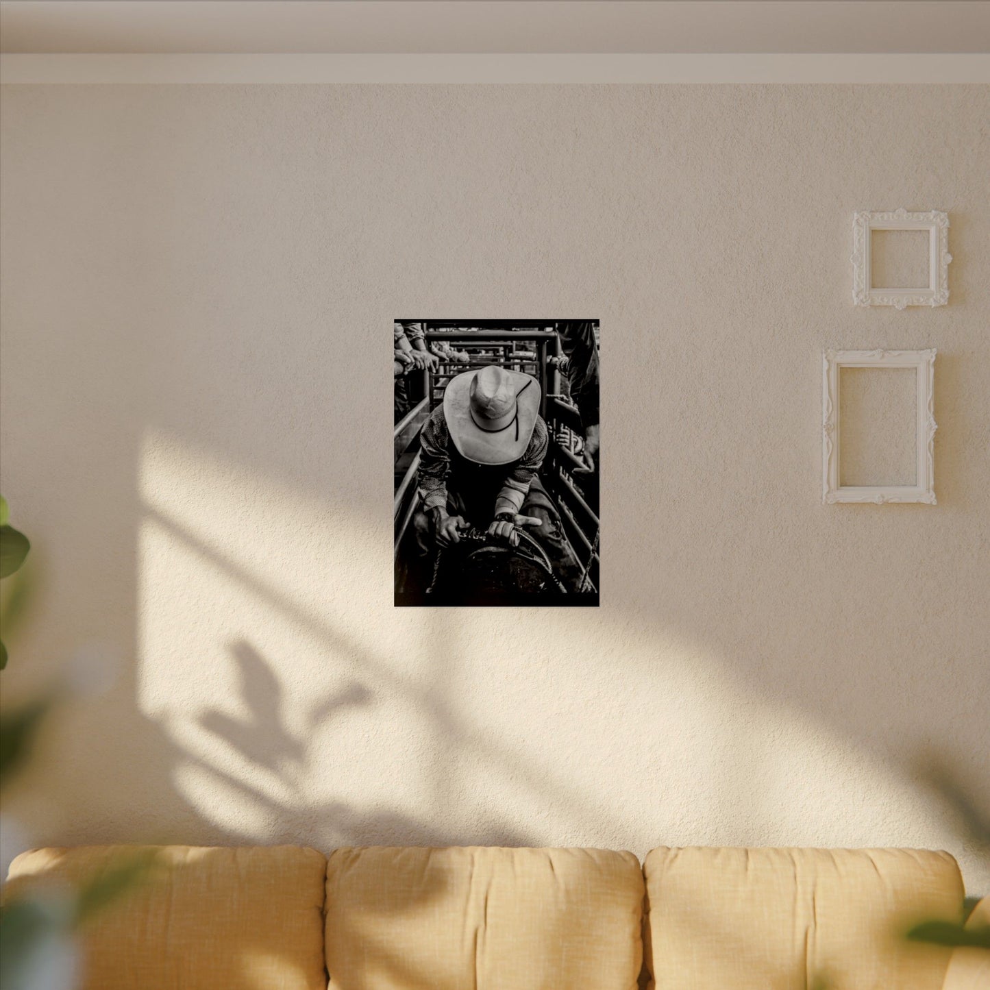 Lock Loaded & In The Chute Textured Watercolor Matte Posters