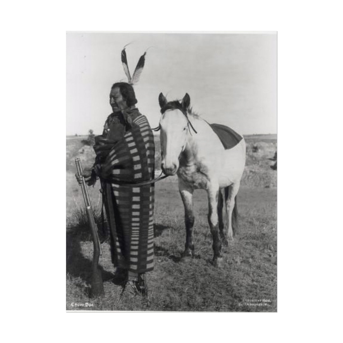 Sacred Ties – Western Textured Watercolor Matte Posters