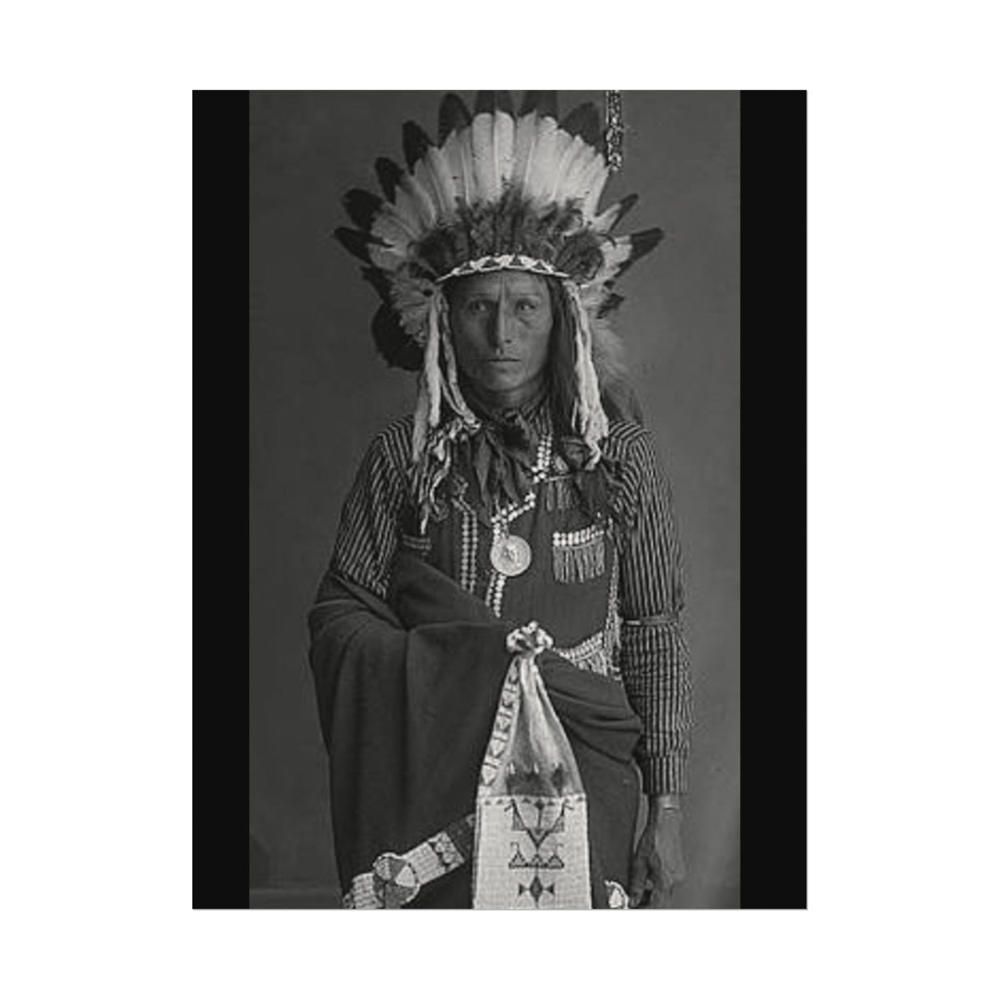 Still As The Wind Remembers – Western Textured Watercolor Matte Posters