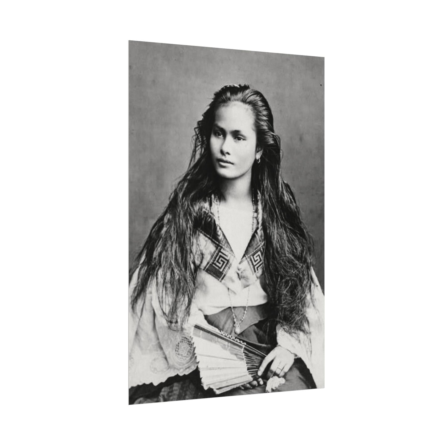 Daughter Of The Nation– Western Textured Watercolor Matte Posters