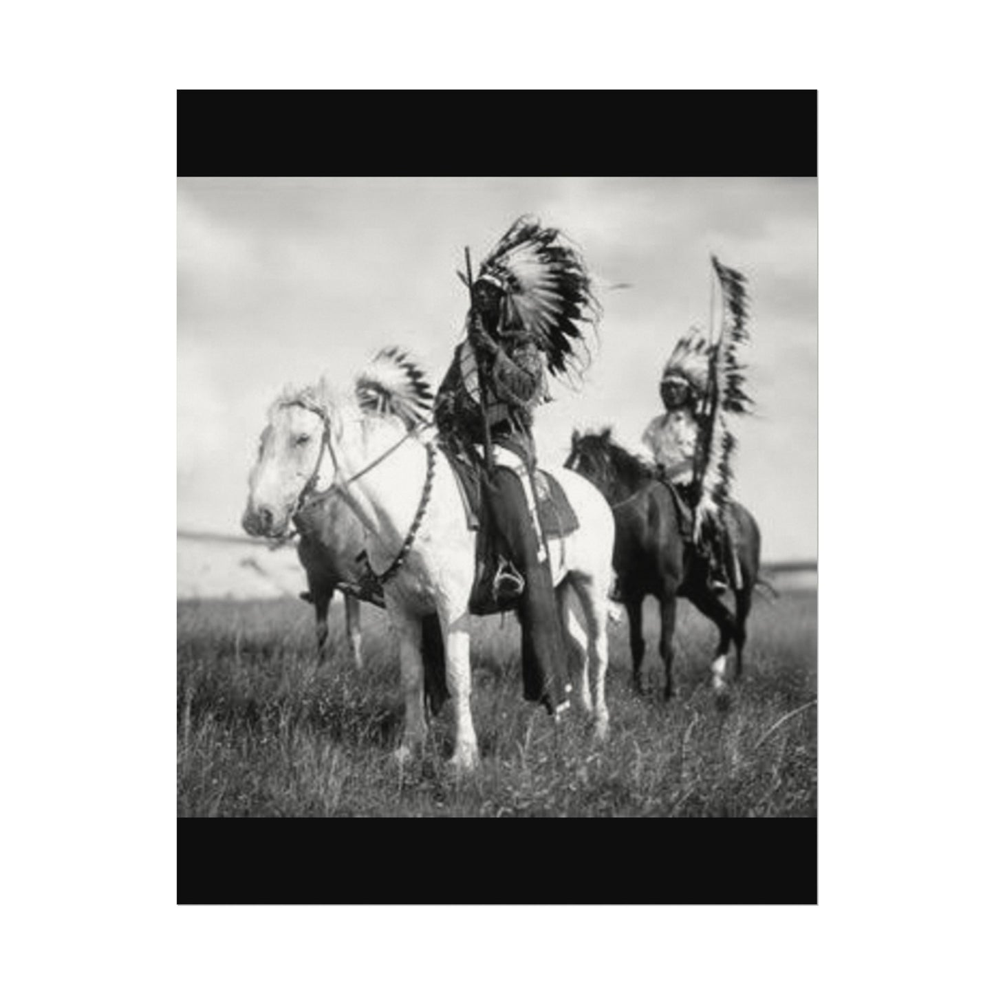 Feathers Of The Forgotten – Western Textured Watercolor Matte Posters