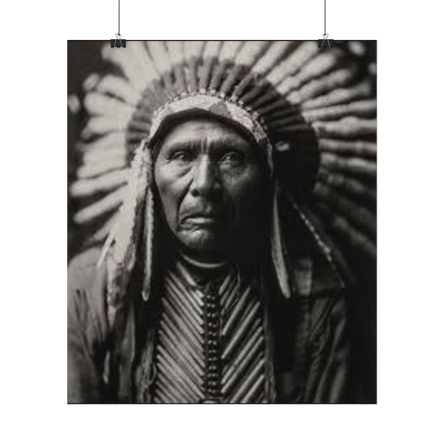 Strength & Honor – Western Textured Watercolor Matte Posters