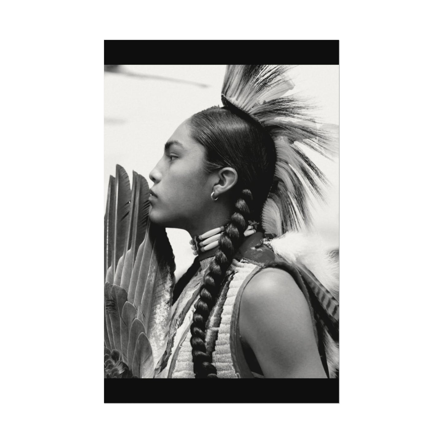 Soar High On Wings Like Eagles – Western Textured Watercolor Matte Posters