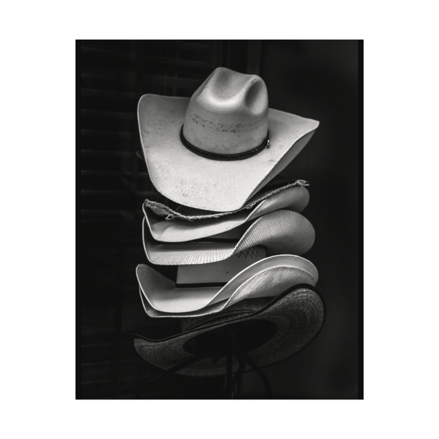 I Tip My Hat To The Keeper Of The Stars– Western Textured Watercolor Matte Posters