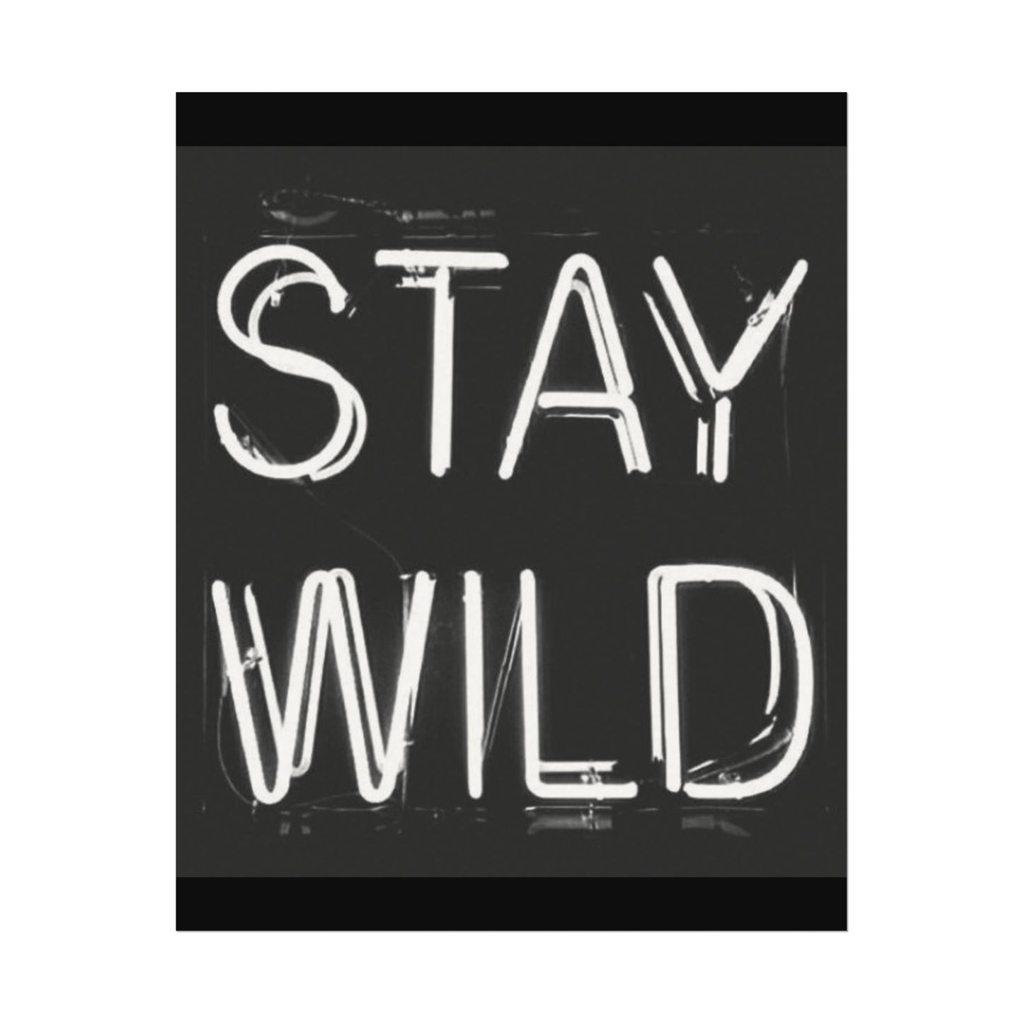 Stay Wild – Western Textured Watercolor Matte Posters