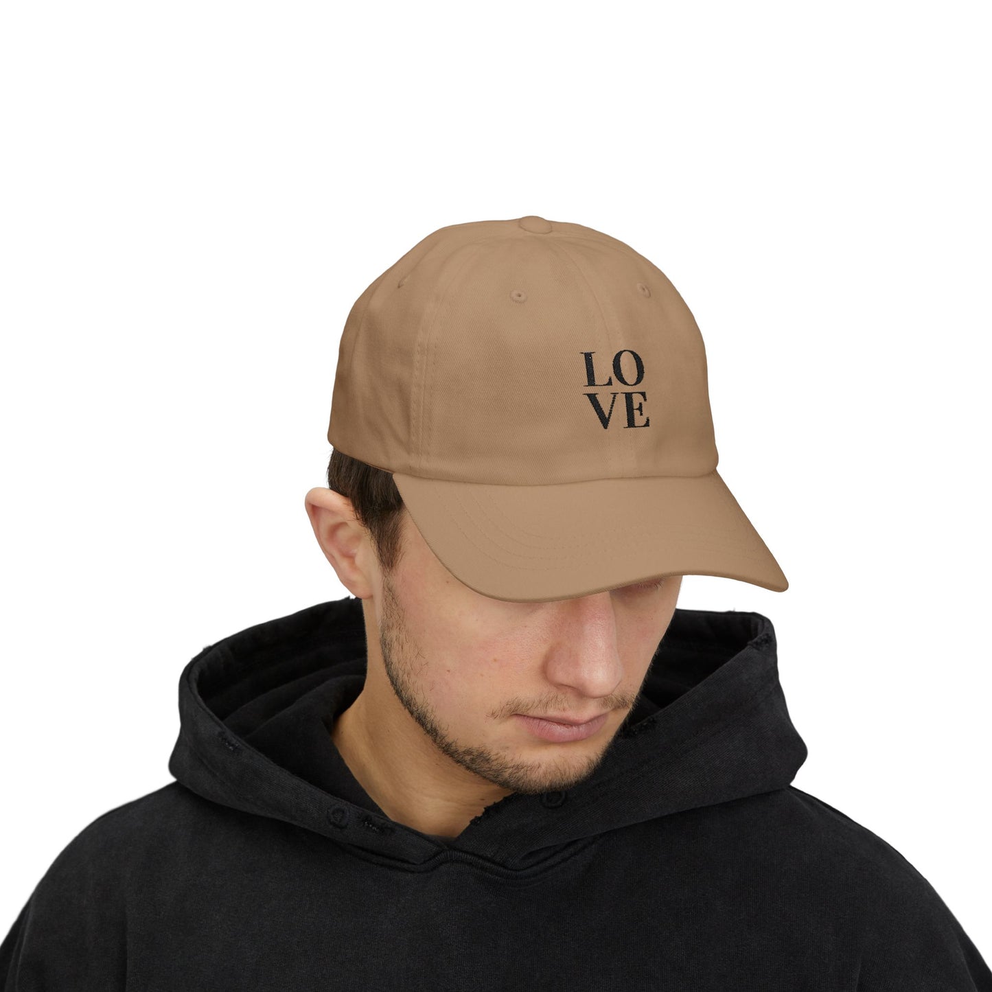 Love Inspirational Dad Cap, Power by Jesus Cap, Casual Hat for Men, Everyday Wear, Perfect Gift for Everyone, God is Love