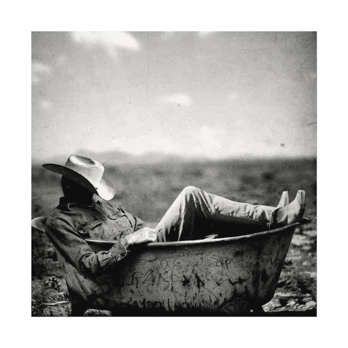 Washed & Weathered – Western Textured Watercolor Matte Posters