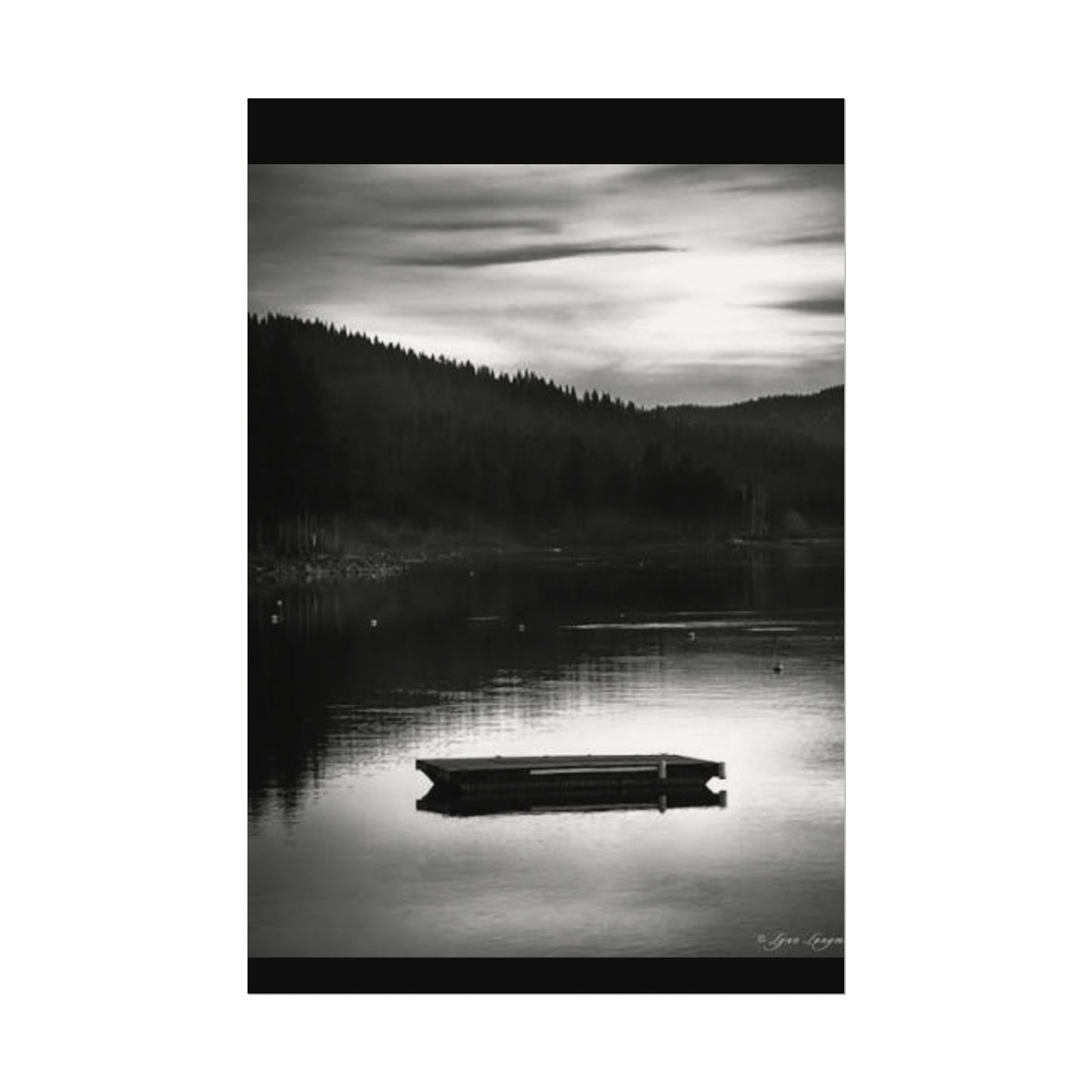 He Leads Me Beside Still Waters – Western Textured Watercolor Matte Posters