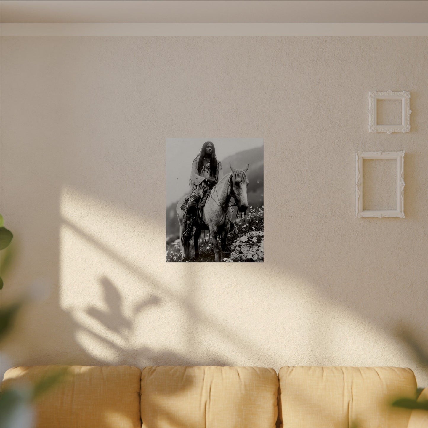 Ancestors Horizon – Western Textured Watercolor Matte Posters