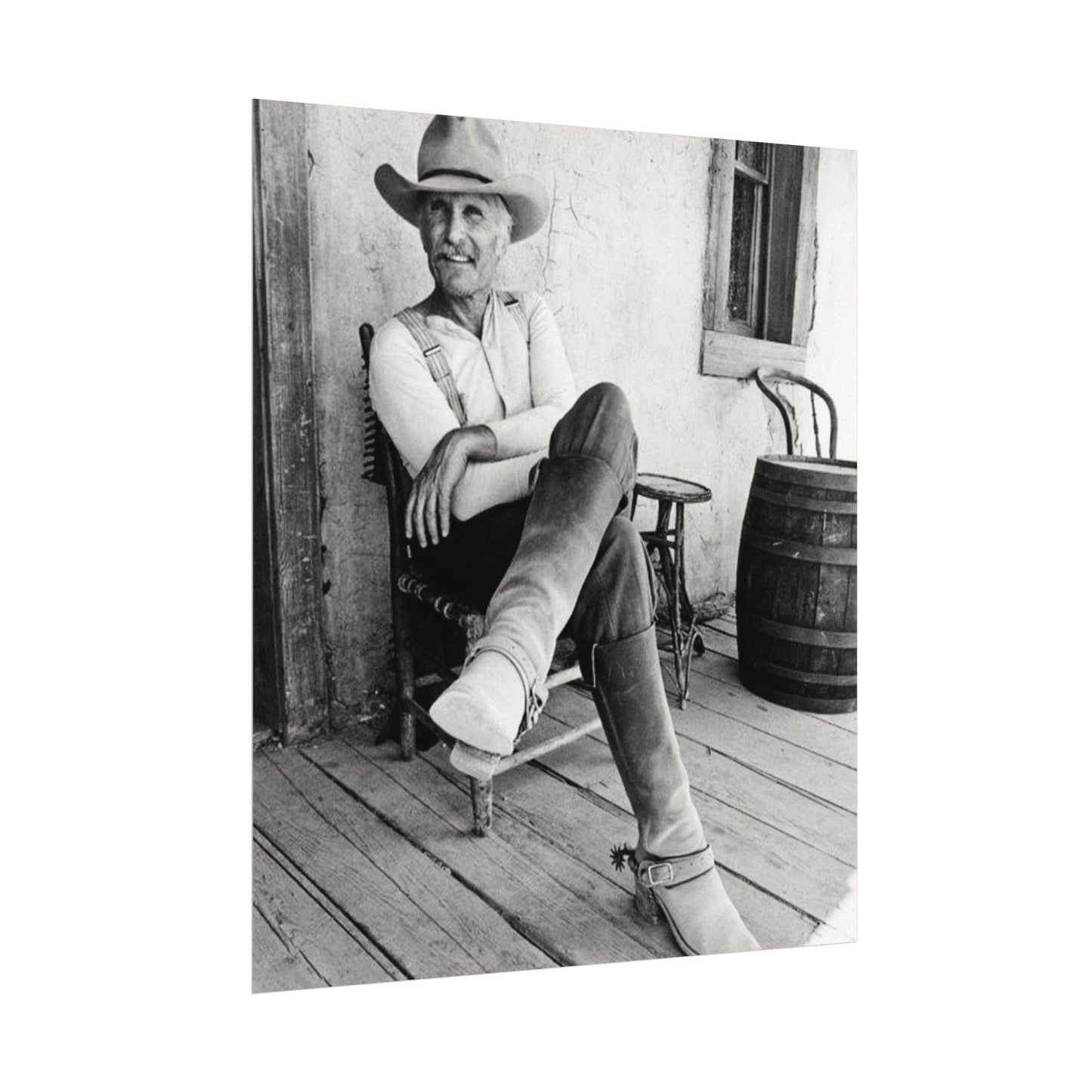 The Lonesome Dove – Western Textured Watercolor Matte Posters