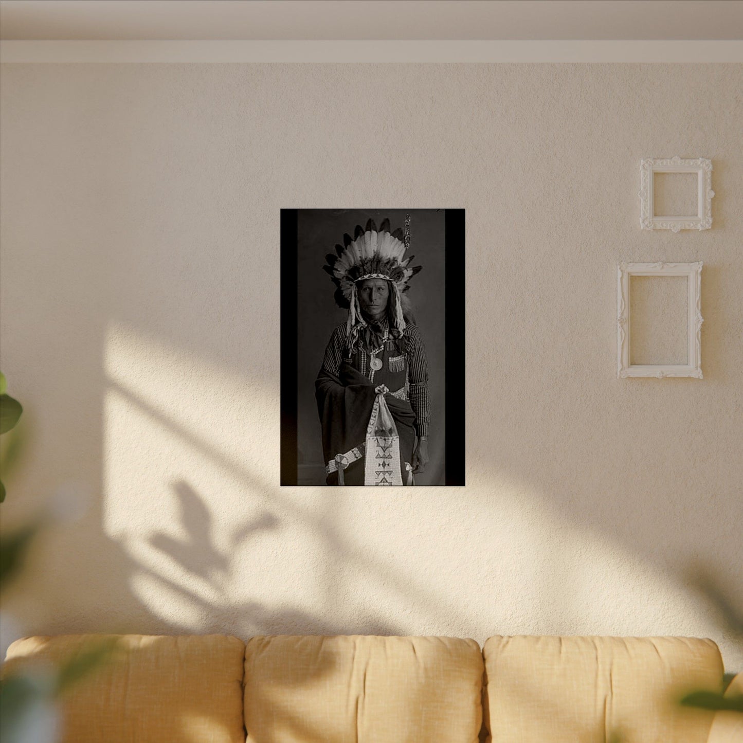 Still As The Wind Remembers – Western Textured Watercolor Matte Posters