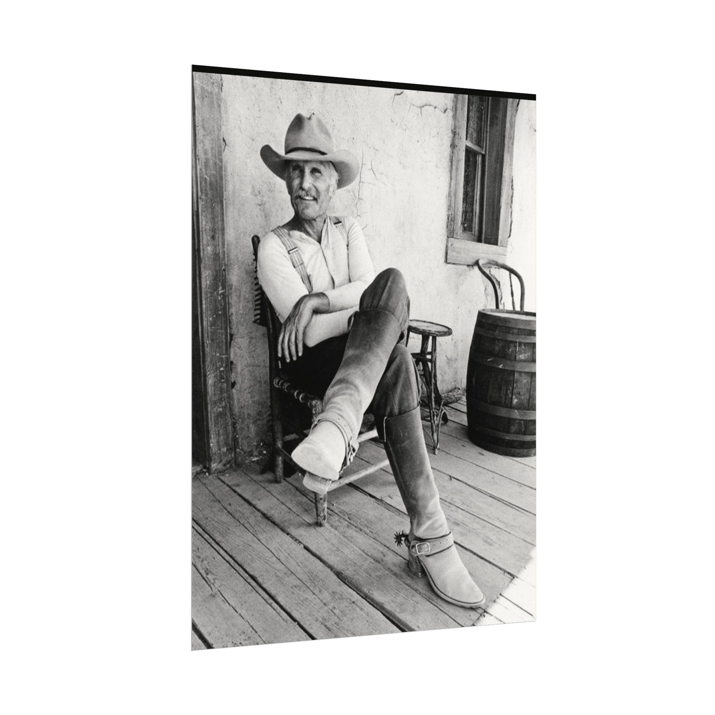 The Lonesome Dove – Western Textured Watercolor Matte Posters