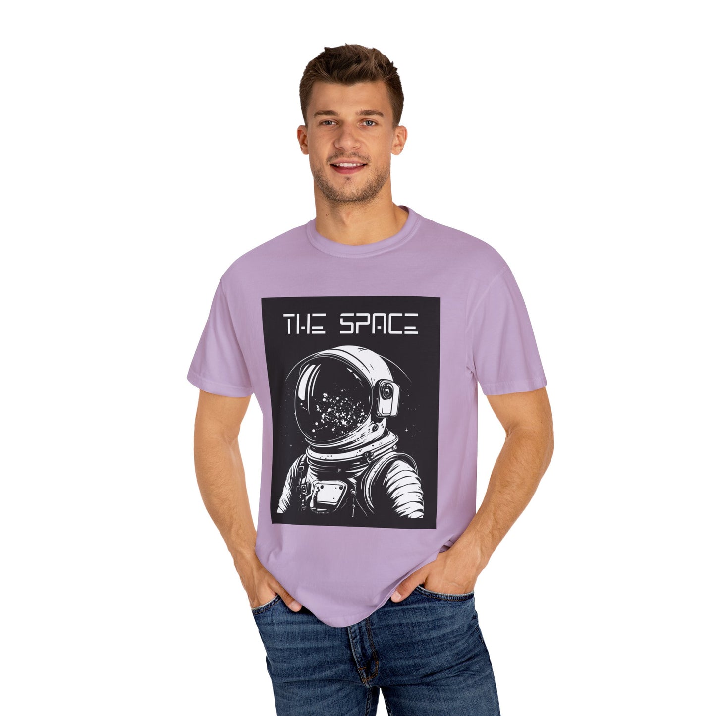 Astronaut Graphic T-Shirt, Space Lover Tee, Unisex Casual Wear, Gift for Astronomy Enthusiasts, Cool Space Art Shirt