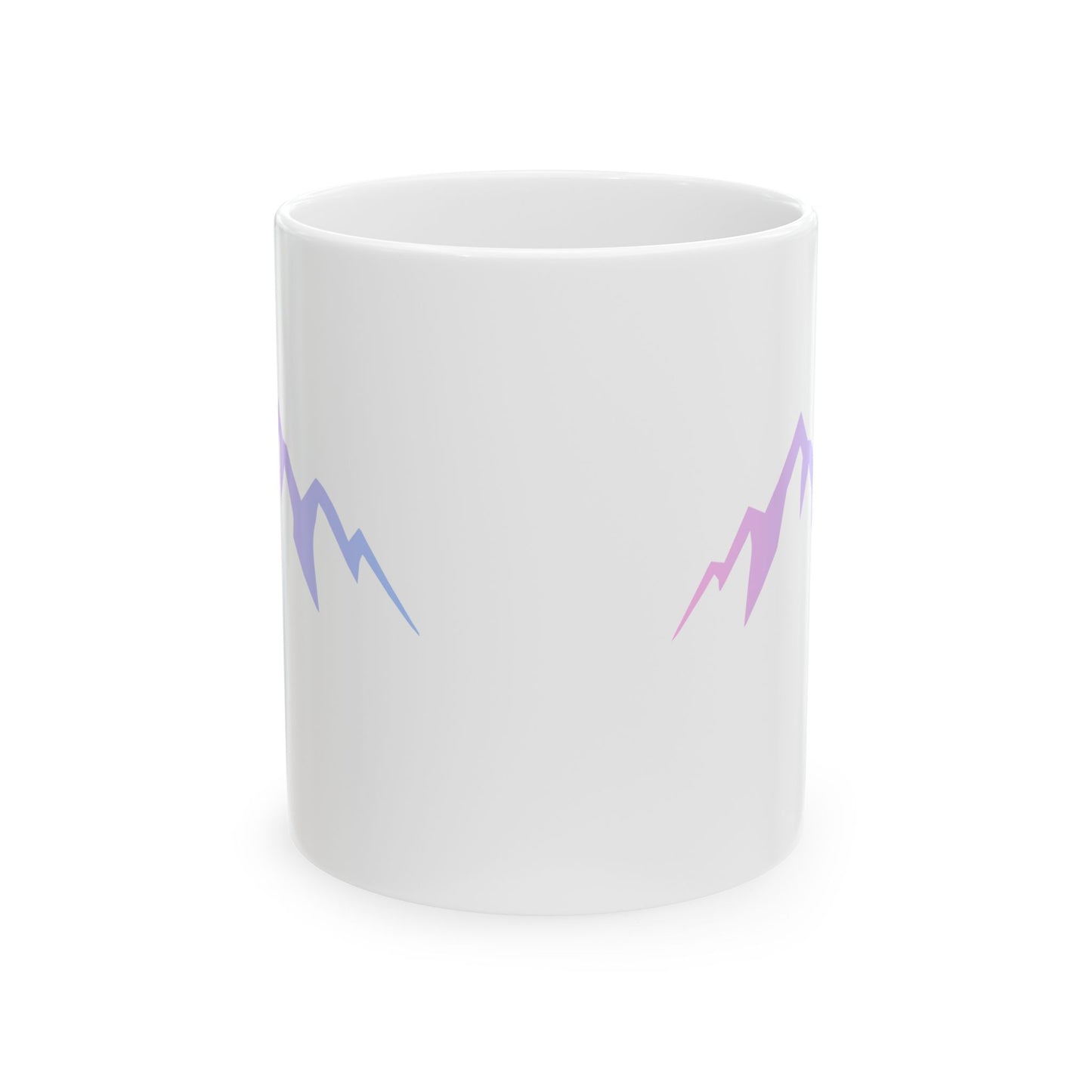 Mountain Vibes Ceramic Mug Perfect for Coffee & Tea, Gift for Nature Lovers Great for Hiking Enthusiasts