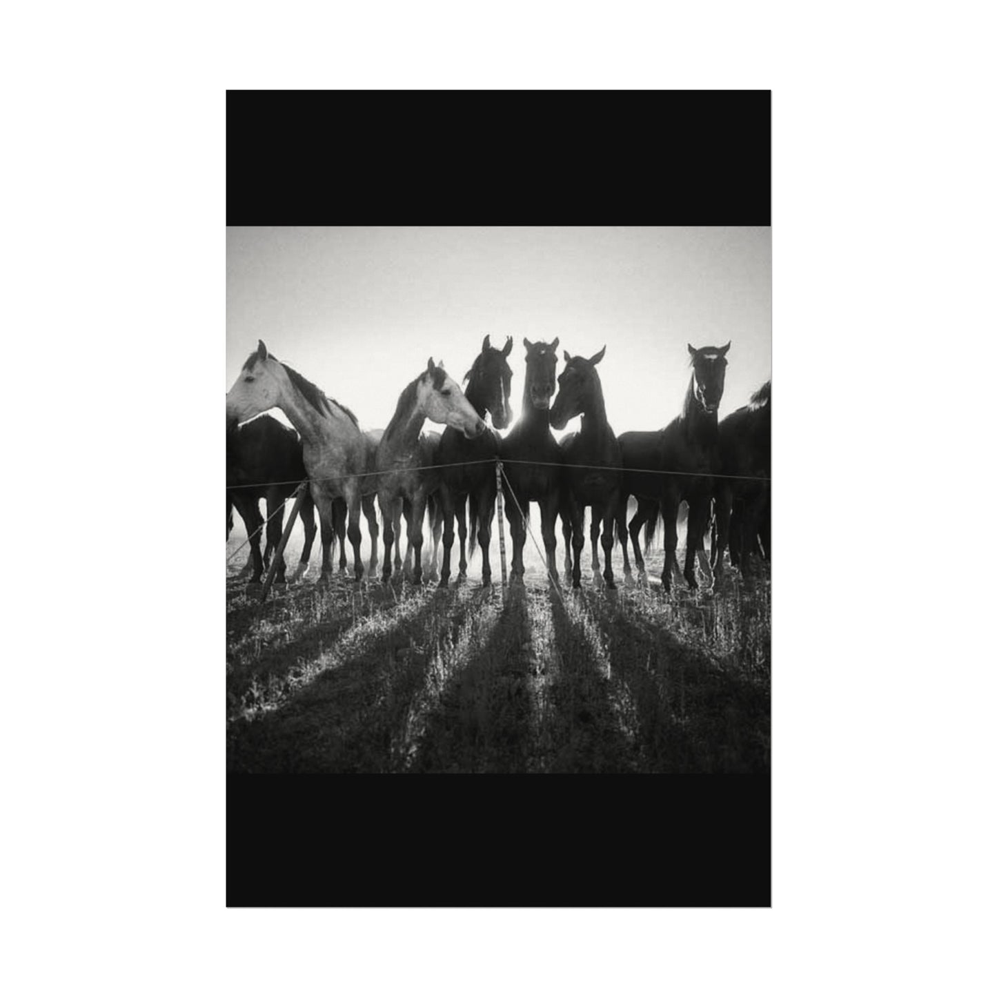 When Dawn Breaks – Western Textured Watercolor Matte Posters