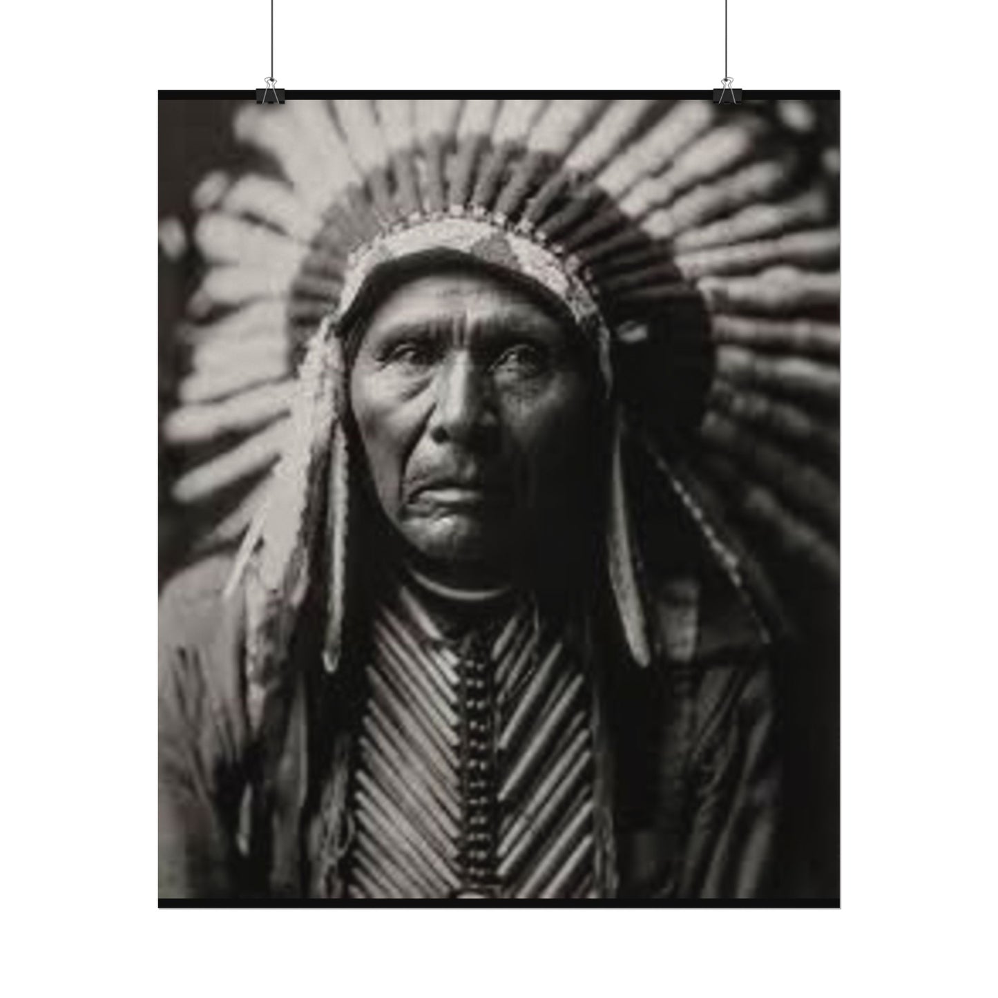 Strength & Honor – Western Textured Watercolor Matte Posters