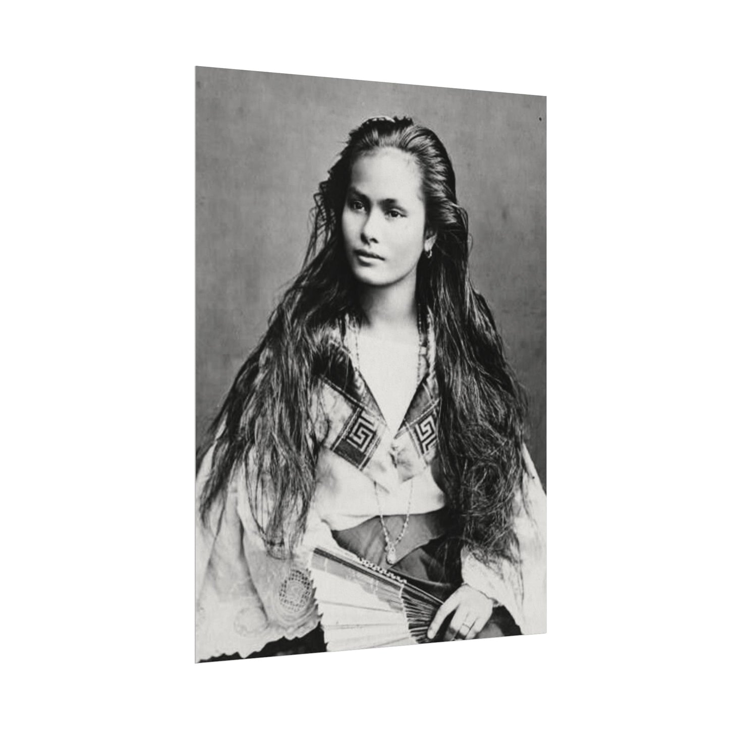 Daughter Of The Nation– Western Textured Watercolor Matte Posters