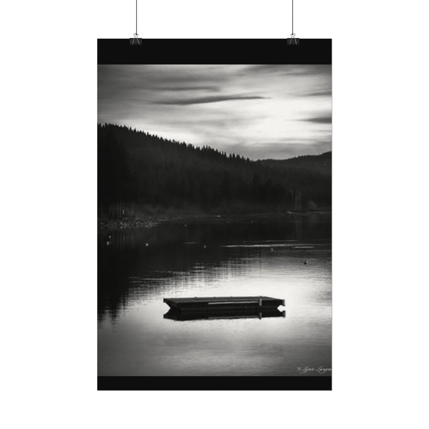 He Leads Me Beside Still Waters – Western Textured Watercolor Matte Posters