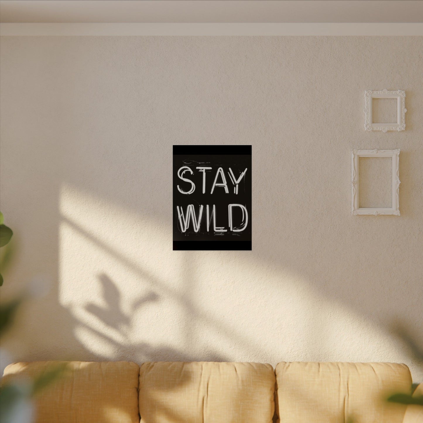 Stay Wild – Western Textured Watercolor Matte Posters