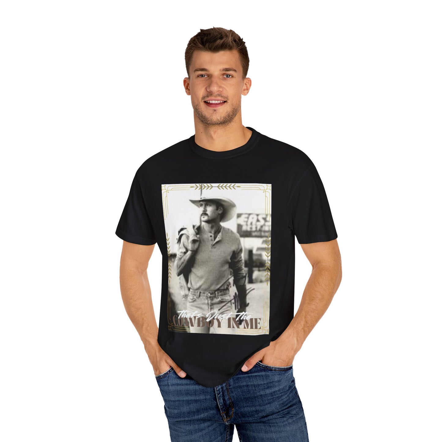 Cowboy in Me McGraw T-Shirt, Unisex Cowboy Tee, Western Style Shirt, Casual Wear for Country Lovers, Gift for Rodeo Fans, Vintage Graphic Tee