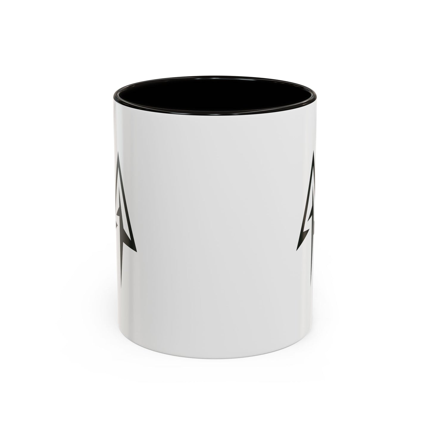 Modern Black and White Mug, Unique Coffee Cup for Home or Office, Gift for Dad, Birthday Present, Inspirational, Decorative