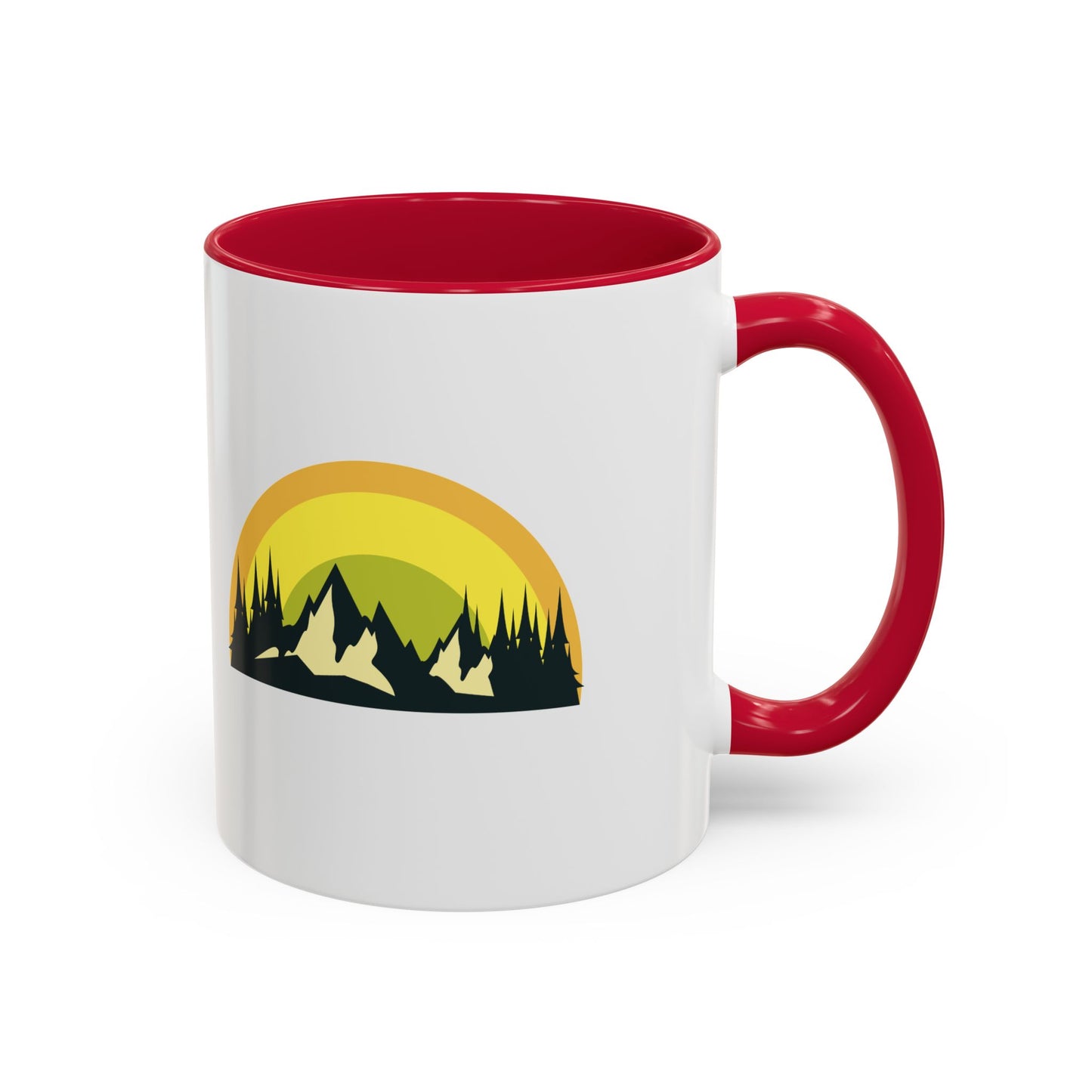Sunset Landscape Mug | Colorful Coffee Cup, Nature Lover Gift, Camping Decor, Home & Kitchen, Eco-Friendly Drinkware