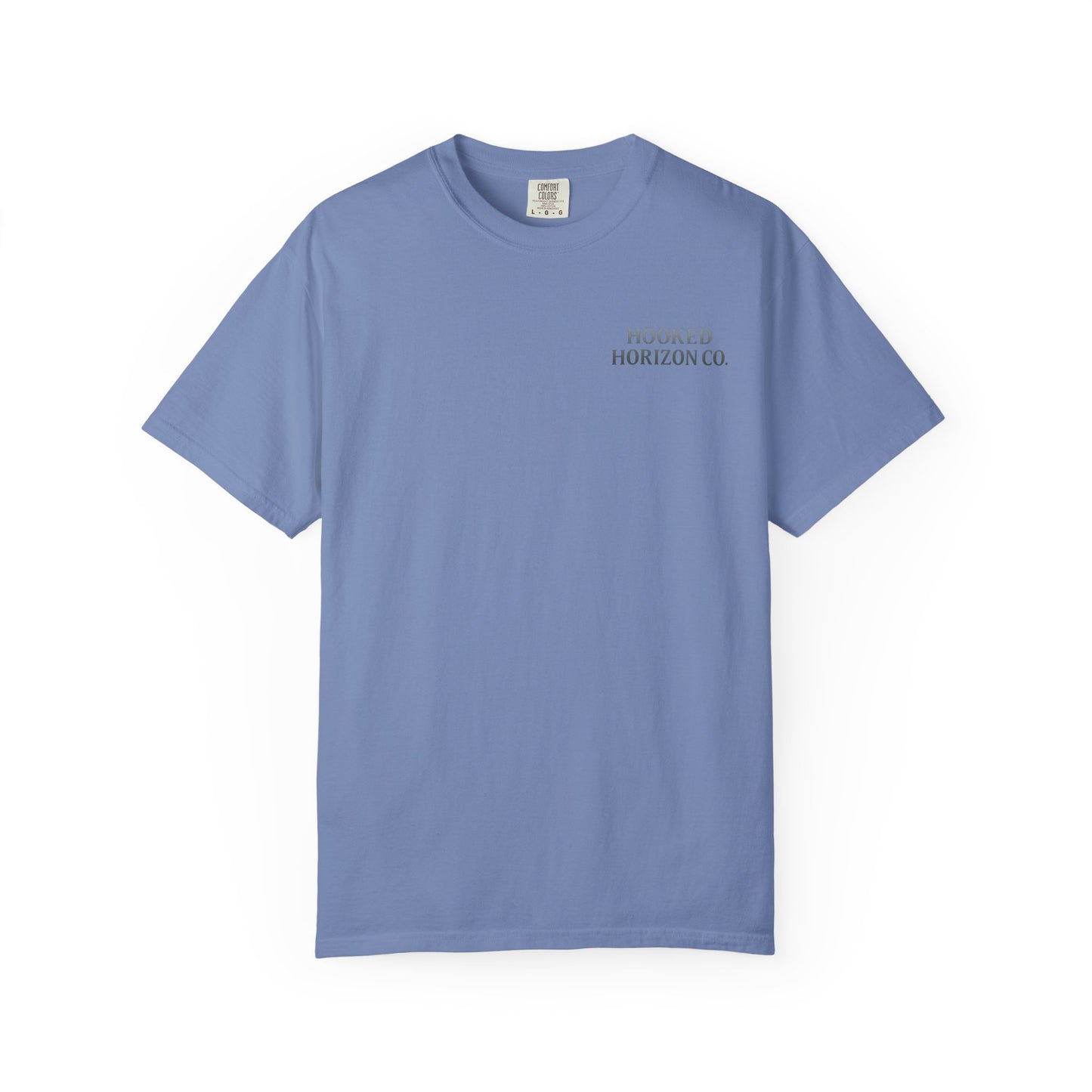Wave Compass T-shirt, Hooked Horizon Co, Angler Gifts
