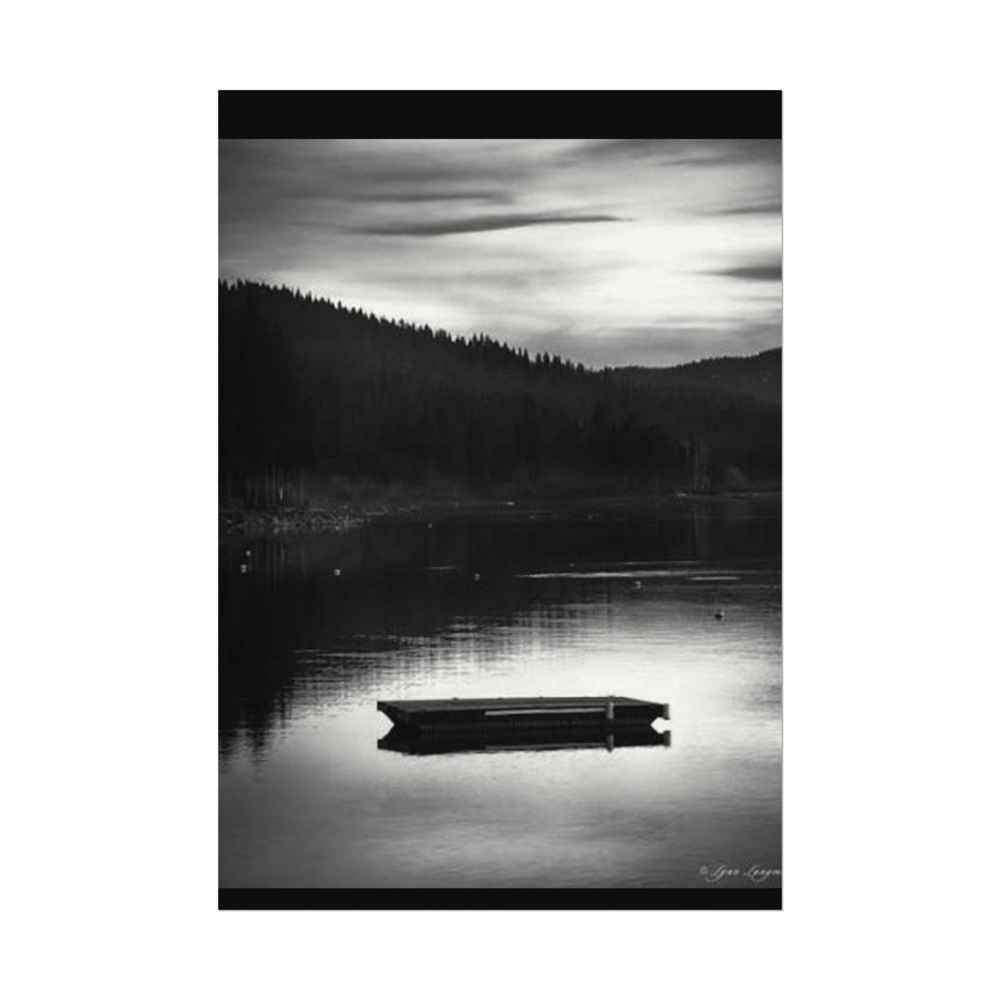 He Leads Me Beside Still Waters – Western Textured Watercolor Matte Posters