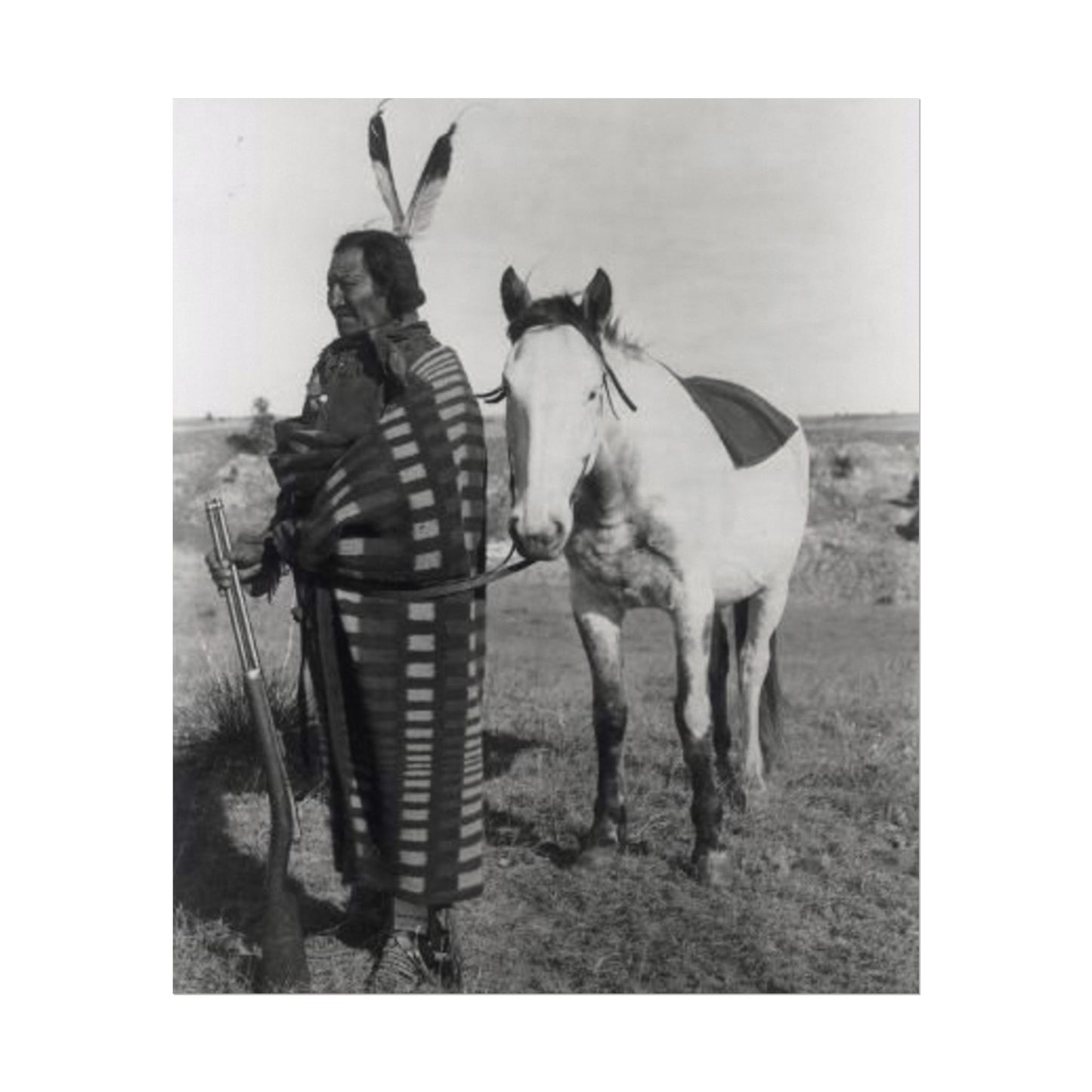 Sacred Ties – Western Textured Watercolor Matte Posters