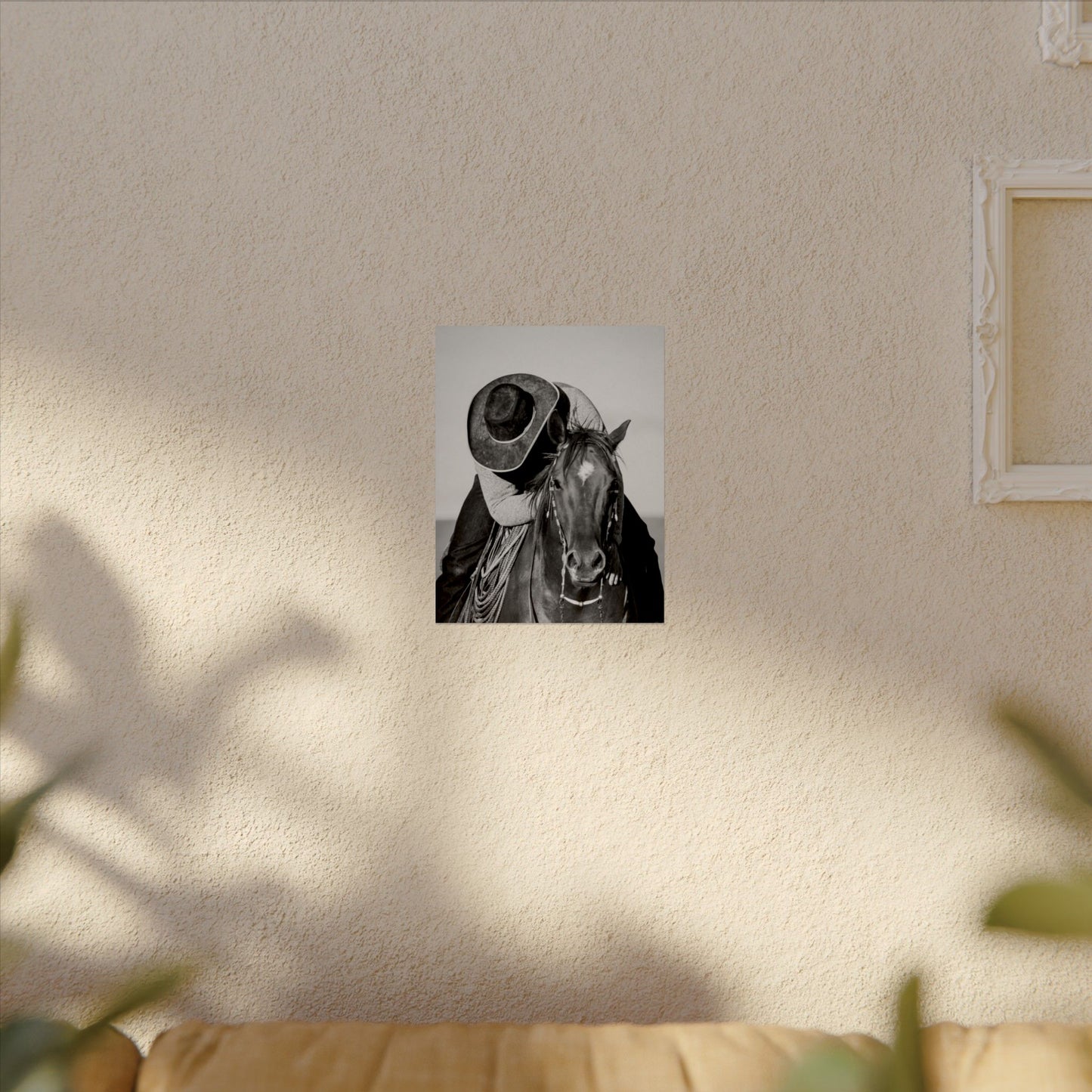 Where The Trail Ends – Western Textured Watercolor Matte Posters