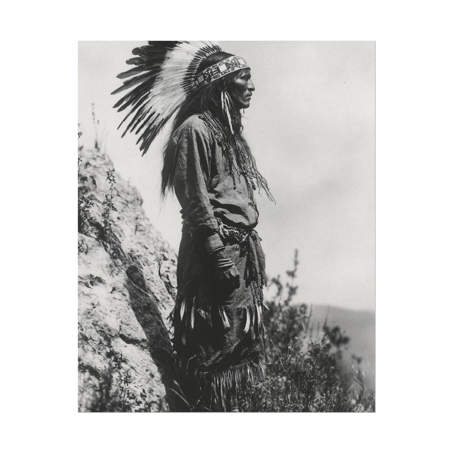 When The Wind Calls – Western Textured Watercolor Matte Posters