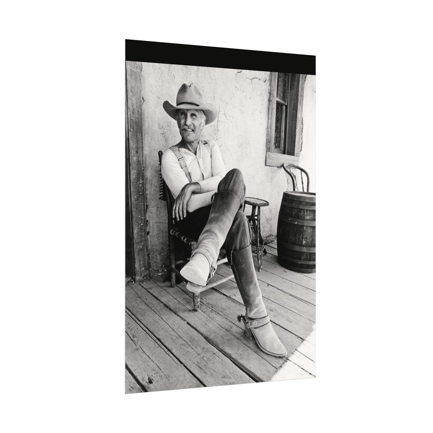 The Lonesome Dove – Western Textured Watercolor Matte Posters